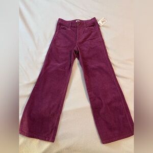 Billabong Be Free Corduroy Pants, 27, Blackberry